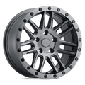 Black Rhino Hard Alloys Arches 18X8 +30 Matte Brushed Gunmetal Blk Blt