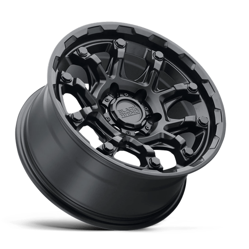 Black Rhino Hard Alloys Ark 20X9 +12 Matte Black W/ G-Black Bolts