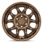 Black Rhino Hard Alloys Ark 20X9 -18 Bronze W/ Gloss Black Bolts