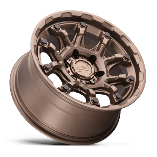 Black Rhino Hard Alloys Ark 20X9 -18 Bronze W/ Gloss Black Bolts
