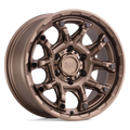 Black Rhino Hard Alloys Ark 20X9 -18 Bronze W/ Gloss Black Bolts