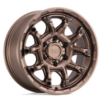 Black Rhino Hard Alloys Ark 20X9 -18 Bronze W/ Gloss Black Bolts