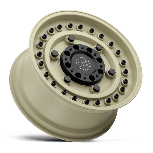 Black Rhino Hard Alloys Armory 18X9.5 +6 Desert Sand