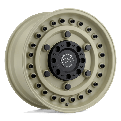 Black Rhino Hard Alloys Armory 20X9.5 +6 Desert Sand