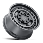 Black Rhino Hard Alloys Armory 20X9.5 +12 Gun Black