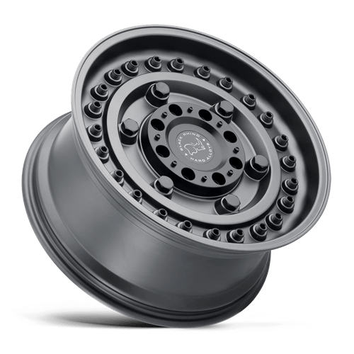 Black Rhino Hard Alloys Armory 17X9.5 -18 Gun Black