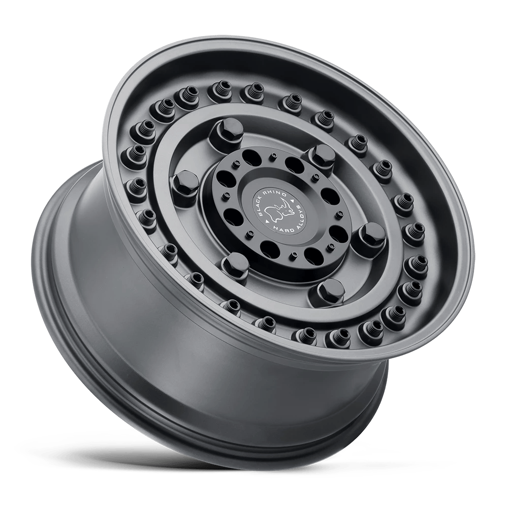 Black Rhino Hard Alloys Armory 20X9.5 -18 Gun Black