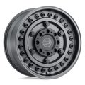 Black Rhino Hard Alloys Armory 17X9.5 -18 Gun Black