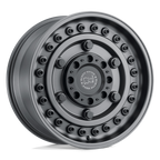 Black Rhino Hard Alloys Armory 20X9.5 +6 Gun Black