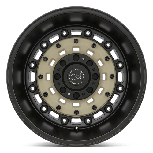 Black Rhino Hard Alloys Arsenal 20X12 -44 Sand On Black