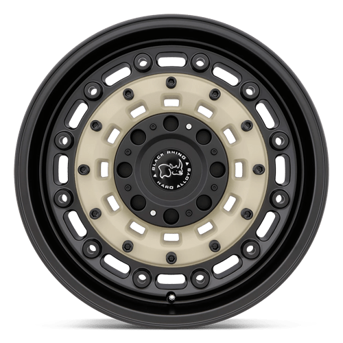 Black Rhino Hard Alloys Arsenal 17X9.5 +12 Sand On Black