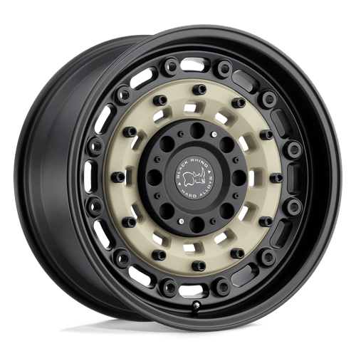 Black Rhino Hard Alloys Arsenal 20X9.5 +12 Sand On Black
