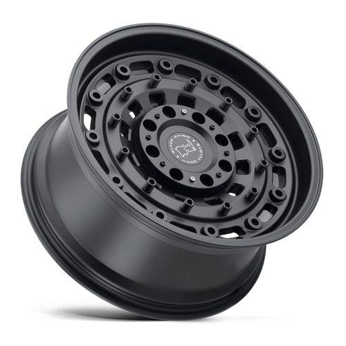 Black Rhino Hard Alloys Arsenal 17X8 +38 Textured Matte Black