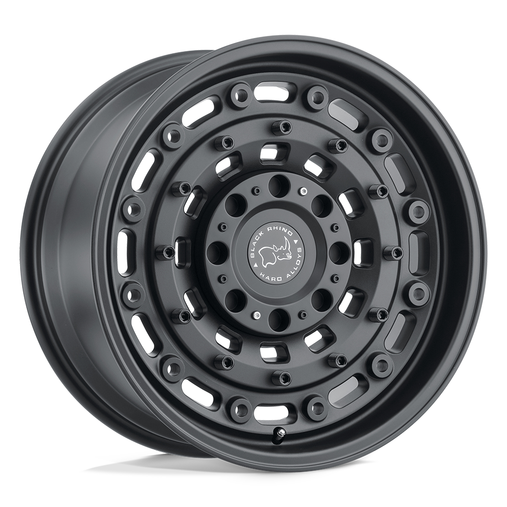 Black Rhino Hard Alloys Arsenal 18X9.5 +12 Textured Matte Black
