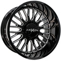 Arkon Off-Road Athos 22X12 -51 Gloss Black W/ Milled Edges