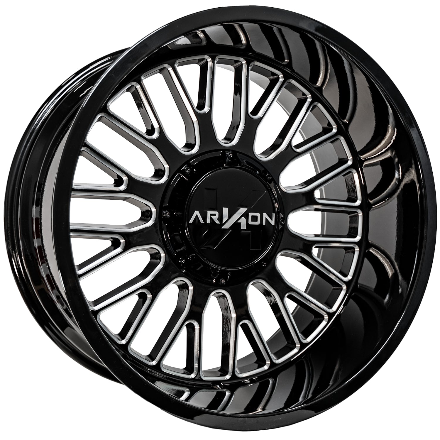 Arkon Off-Road Athos 24X14 -81 Gloss Black W/ Milled Edges
