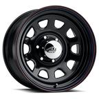 Allied Wheel Components Daytona 15X8 Black