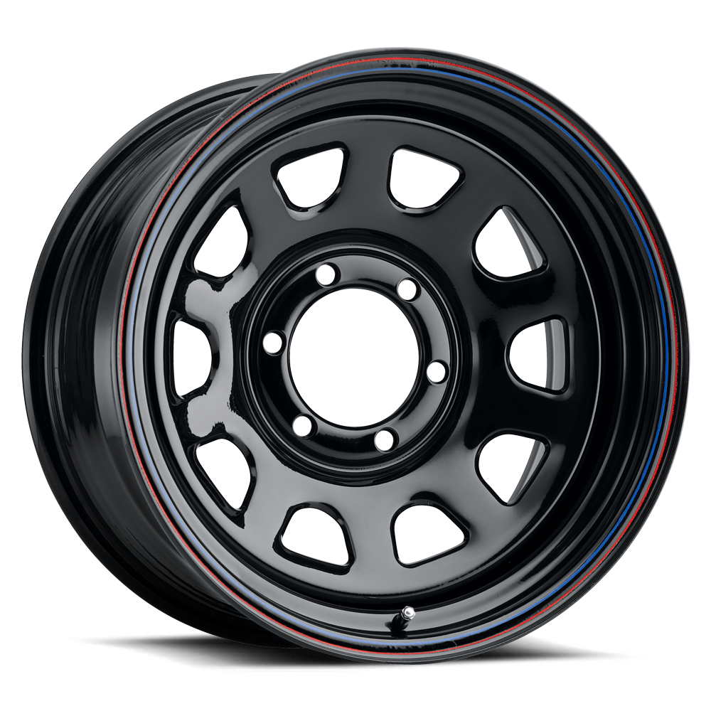 Allied Wheel Components Daytona 16X8 Black