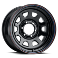 Allied Wheel Components Daytona 15X7 Black