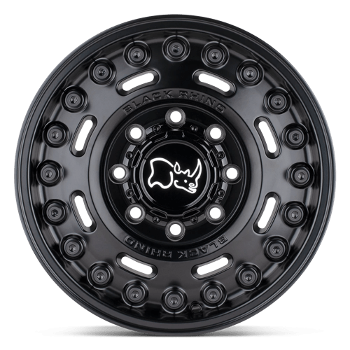Black Rhino Hard Alloys Axle 20X9.5 +6 Matte Black