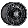 Black Rhino Hard Alloys Axle 17X9.5 +6 Matte Black