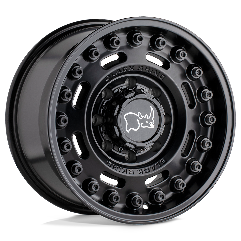 Black Rhino Hard Alloys Axle 17X9.5 +6 Matte Black