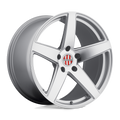 Victor Equipment Baden 19X11 +55 Silver W/ Mirror Cut Face