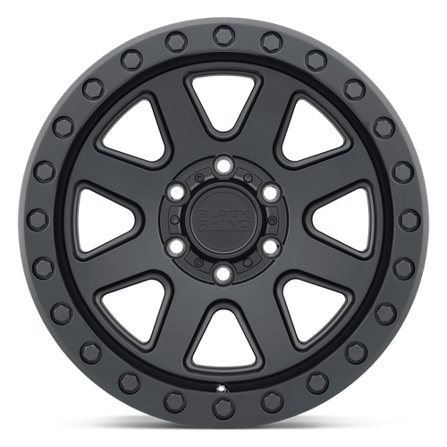 Black Rhino Hard Alloys Baker 20X9 +12 Matte Black