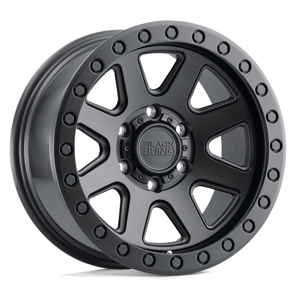 Black Rhino Hard Alloys Baker 20X9 +12 Matte Black