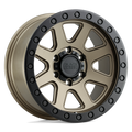 Black Rhino Hard Alloys Baker 20X9 +12 Matte Bronze W/ Black Ring