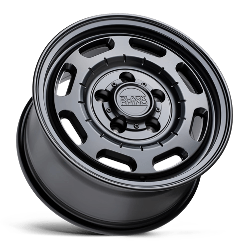 Black Rhino Hard Alloys Bandolier 17X8 +45 Matte Black