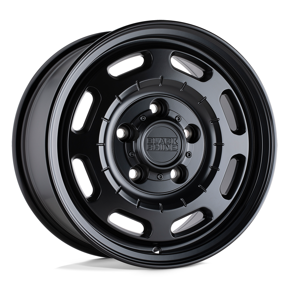 Black Rhino Hard Alloys Bandolier 17X8 +45 Matte Black