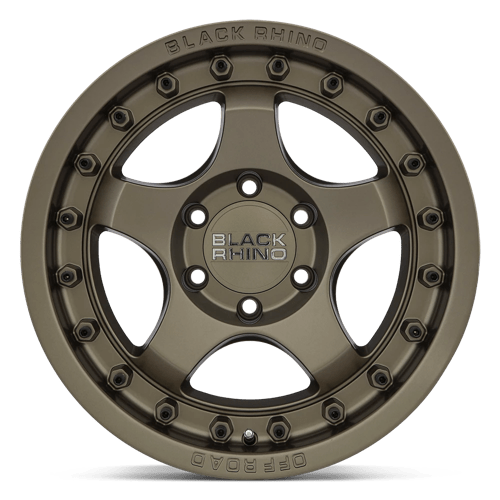 Black Rhino Hard Alloys Bantam 18X9 +12 Matte Bronze