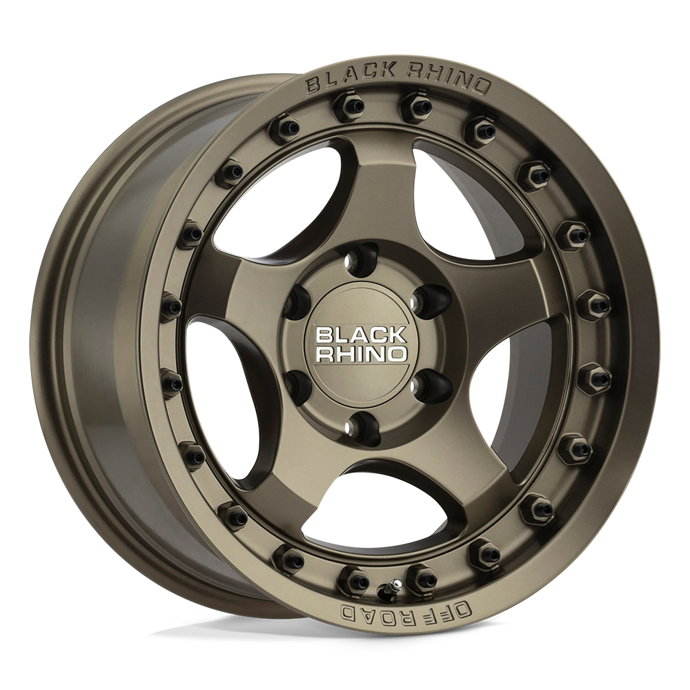 Black Rhino Hard Alloys Bantam 18X9 +12 Matte Bronze