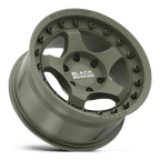 Black Rhino Hard Alloys Bantam 18X9 +12 Olive Drab Green