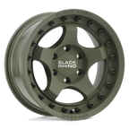 Black Rhino Hard Alloys Bantam 18X9 +12 Olive Drab Green