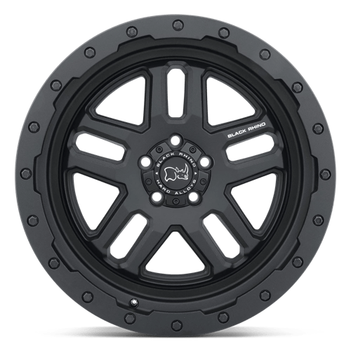 Black Rhino Hard Alloys Barstow 20X9.5 -18 Textured Matte Black