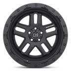 Black Rhino Hard Alloys Barstow 18X9.5 +12 Textured Matte Black