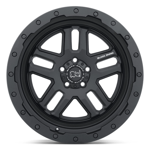Black Rhino Hard Alloys Barstow 18X9.5 -18 Textured Matte Black
