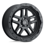 Black Rhino Hard Alloys Barstow 20X9.5 -18 Textured Matte Black