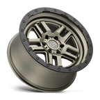 Black Rhino Hard Alloys Barstow 20X9.5 +12 Matte Bronze W/ M-Black Ring