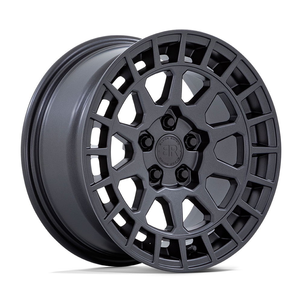 Black Rhino Hard Alloys Boxer 18X8 +40 Gun Black