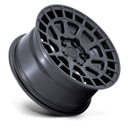 Black Rhino Hard Alloys Boxer 17X8 +40 Gun Black