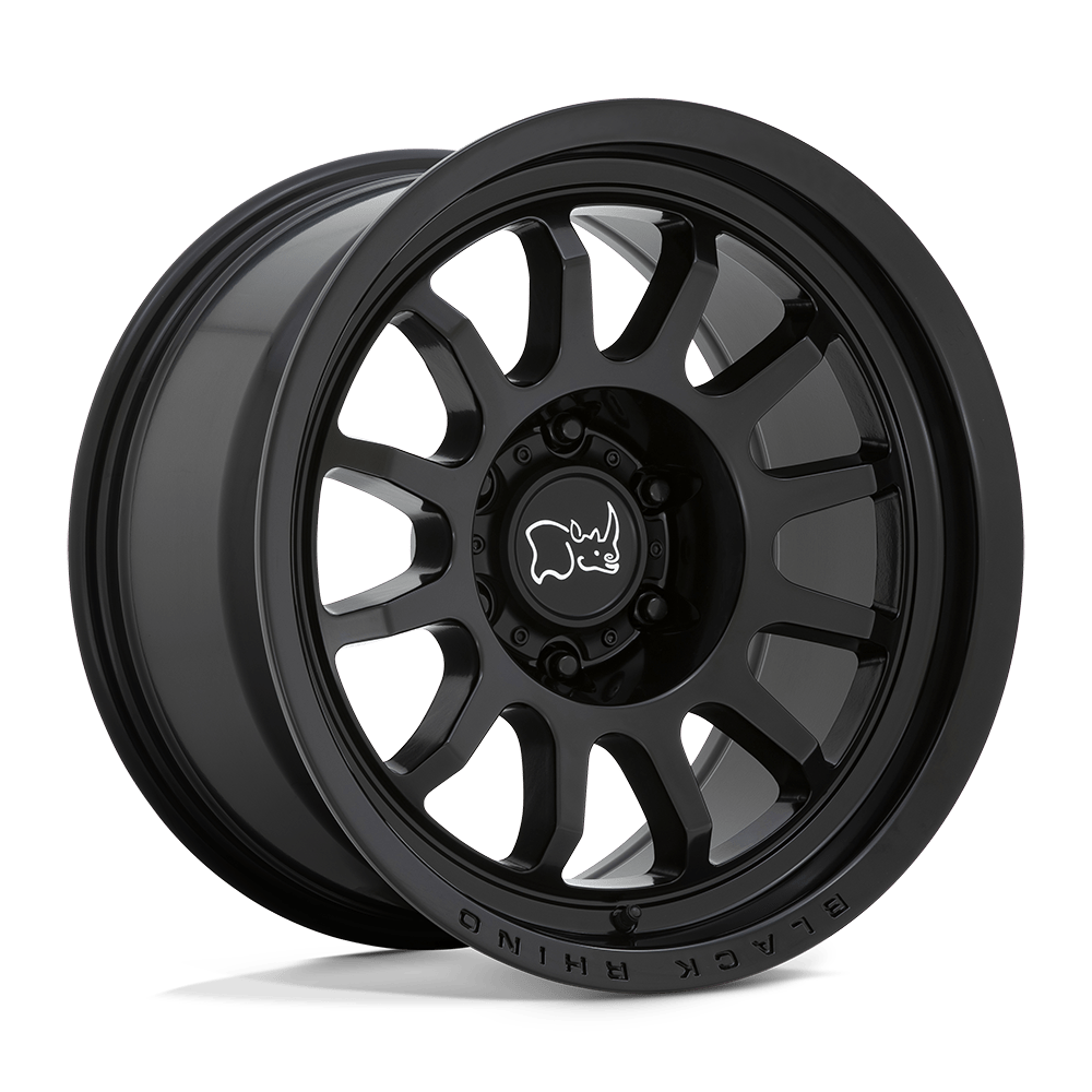 Black Rhino Hard Alloys Rapid 17X8.5 +0 Matte Black