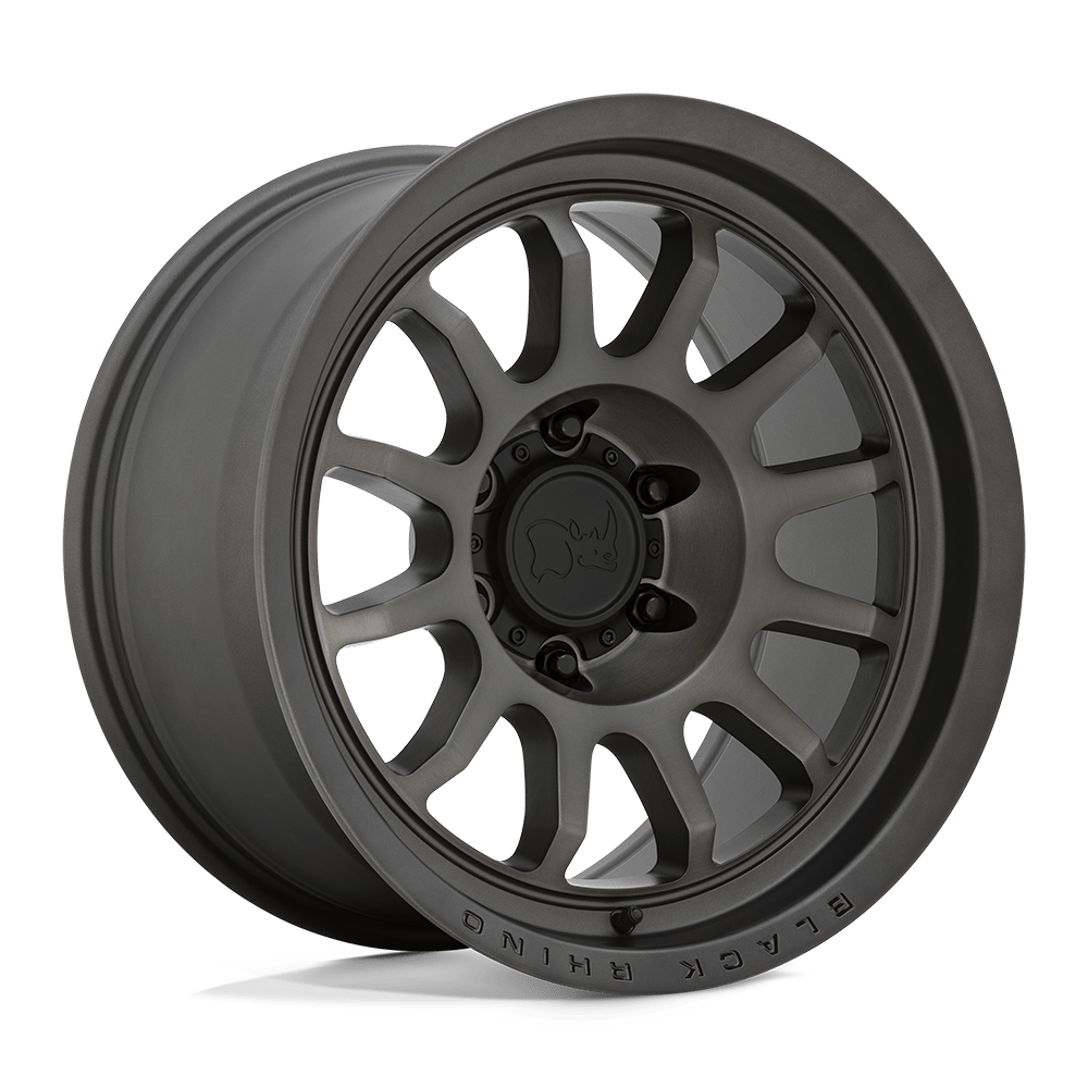 Black Rhino Hard Alloys Rapid 18X8.5 +0 Matte Brushed Gunmetal