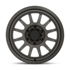 Black Rhino Hard Alloys Rapid 18X9 +12 Matte Brushed Gunmetal