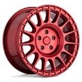 Black Rhino Hard Alloys Sandstorm 15X7 +15 Candy Red
