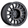 Black Rhino Hard Alloys Sandstorm 18X8.5 +0 Semi G-Black W/ Mach Dark Ring