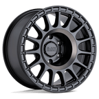 Black Rhino Hard Alloys Sandstorm 18X8.5 +0 Semi G-Black W/ Mach Dark Ring