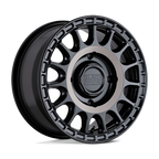 Black Rhino Hard Alloys - Utv Sandstorm Utv 15X7 +51 Semi Gloss Black W/ Mach Tint